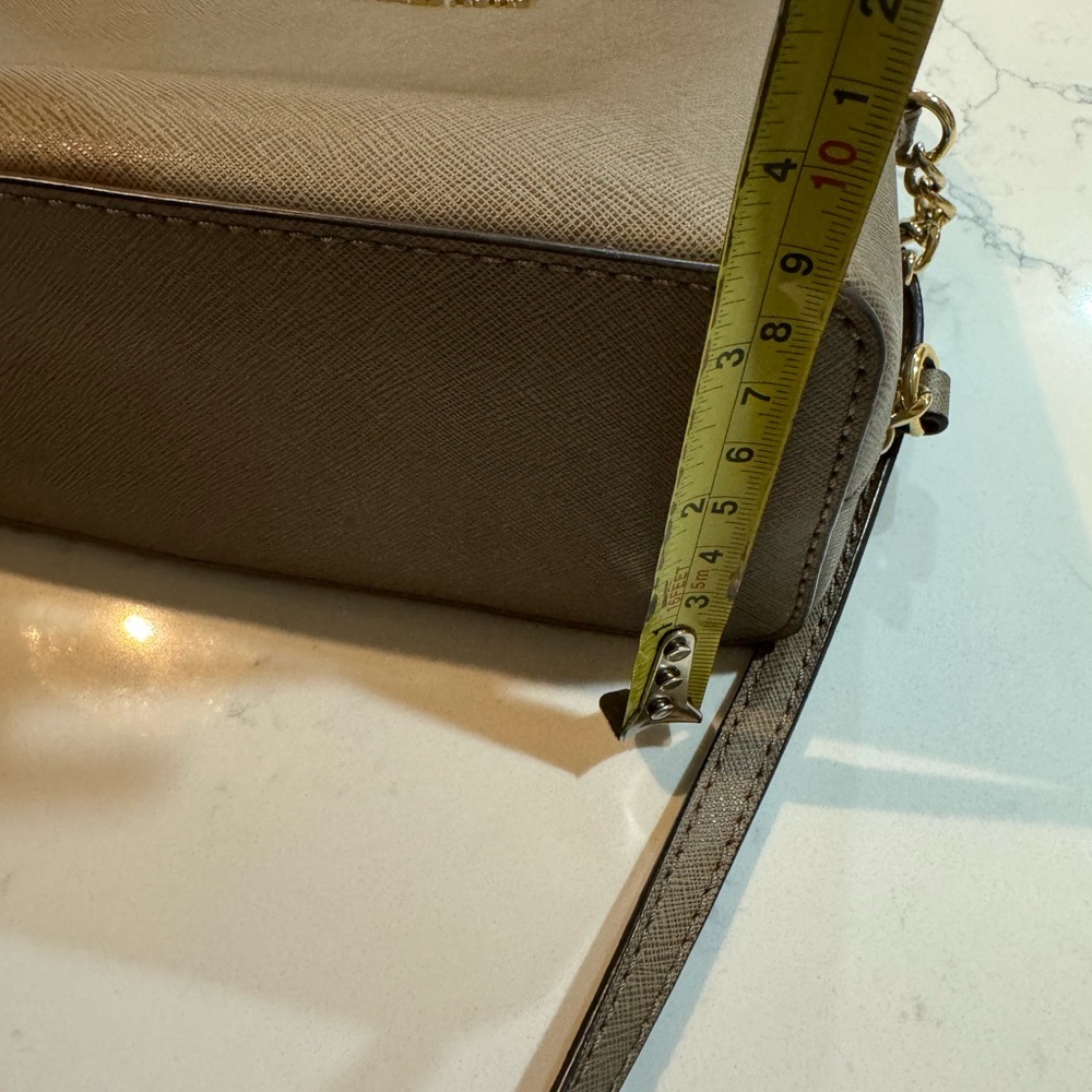 Michael Kors Taupe Crossbody Bag - Picture 5 of 8